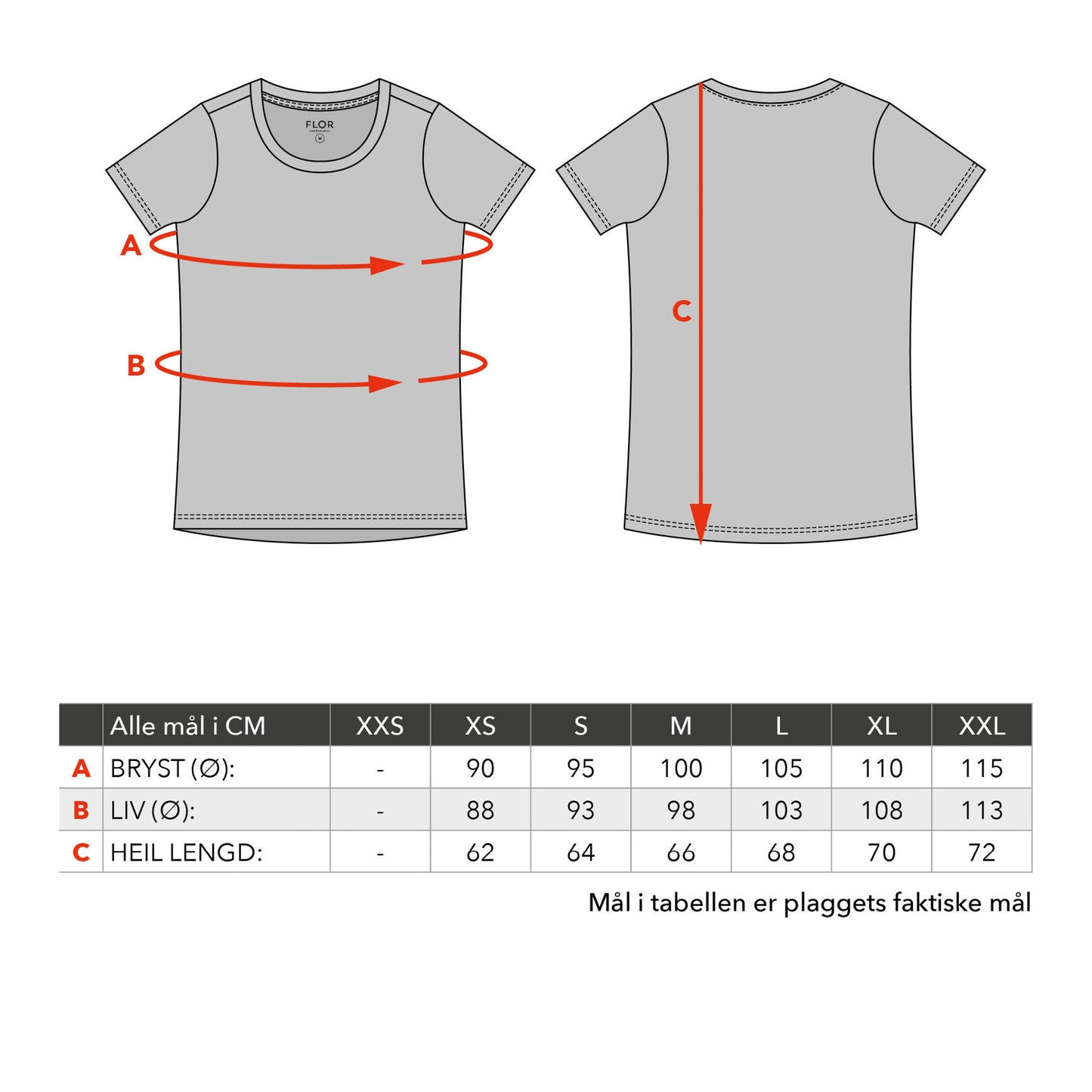 NY! Bonde t-skjorte - dame