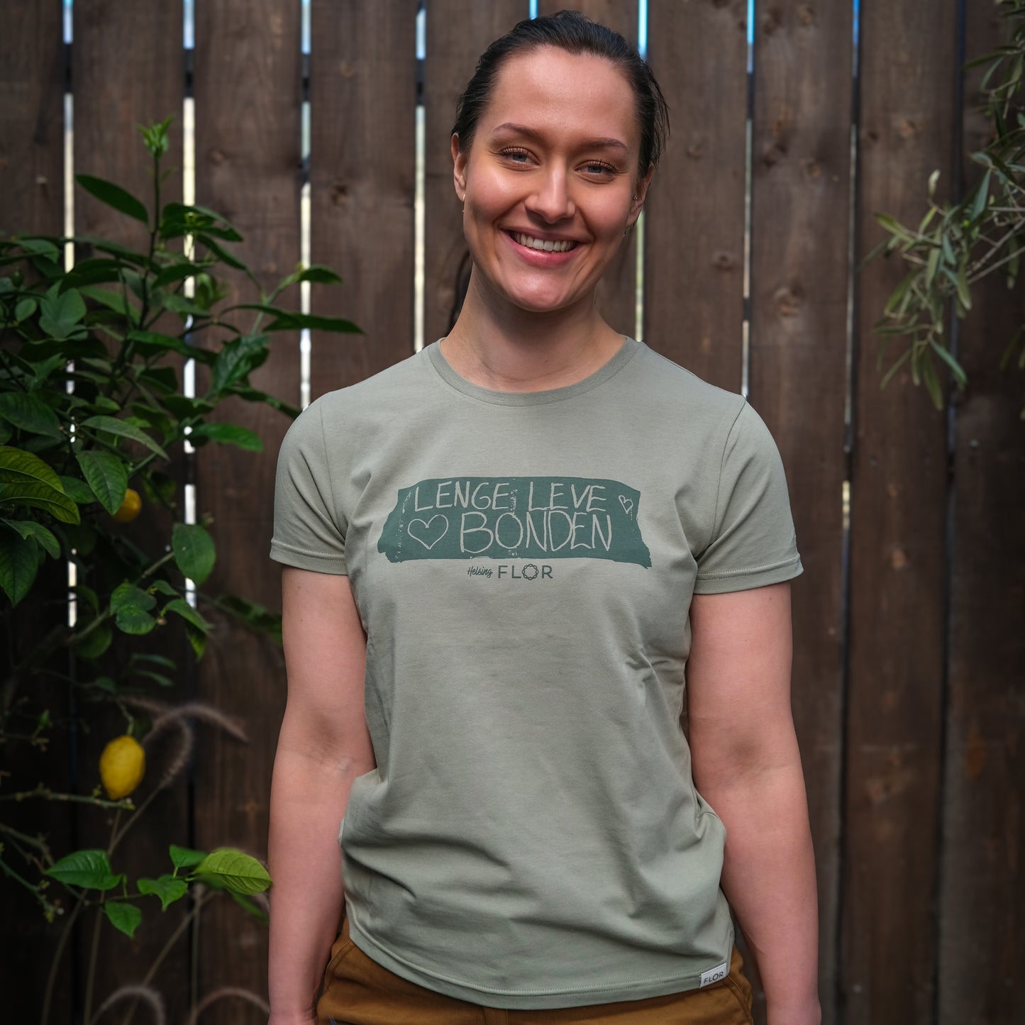 NY! Bonde t-skjorte - dame