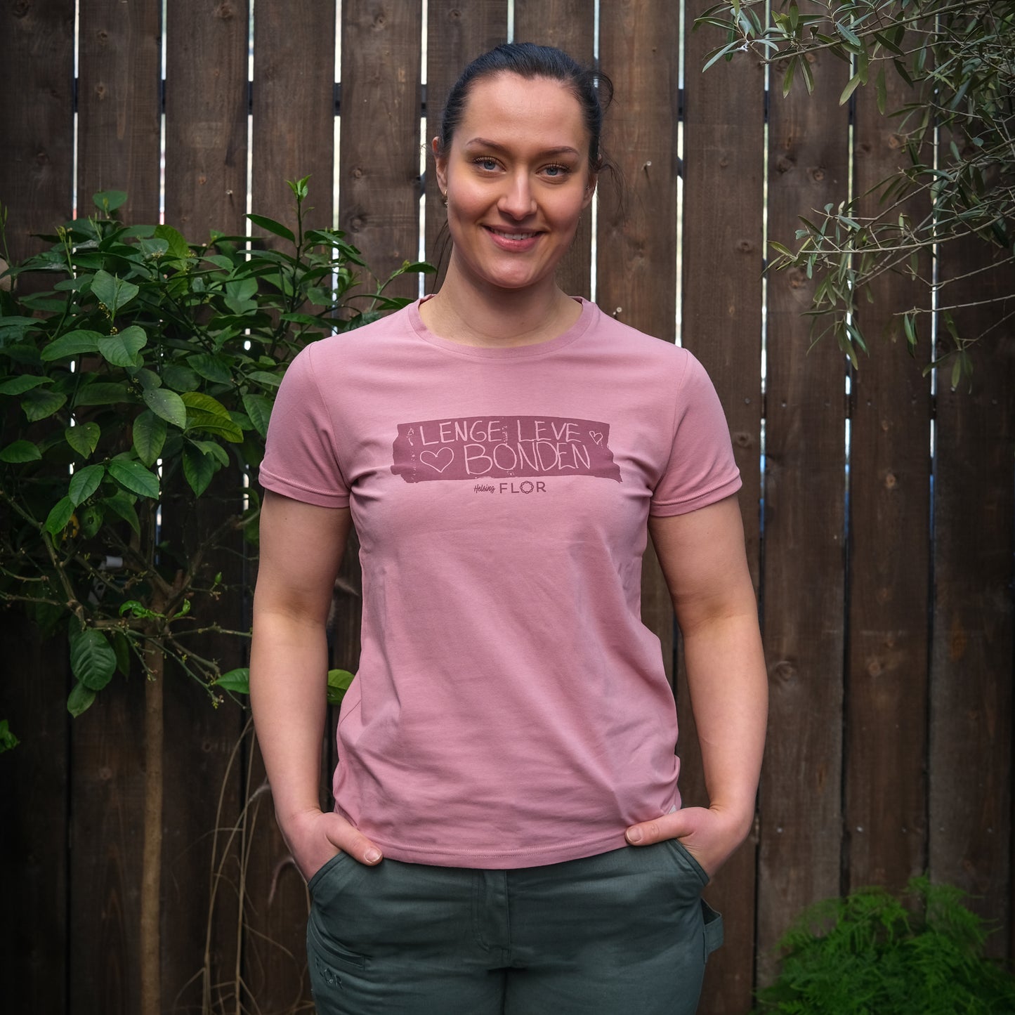 NY! Bonde t-skjorte - dame