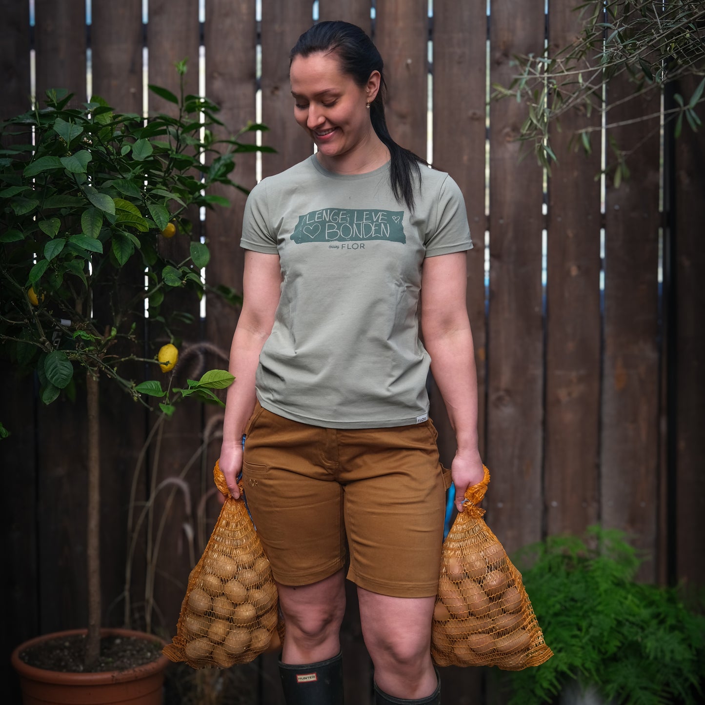 NY! Bonde t-skjorte - dame