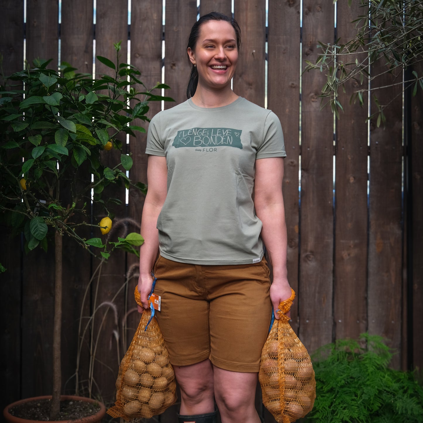 NY! Bonde t-skjorte - dame