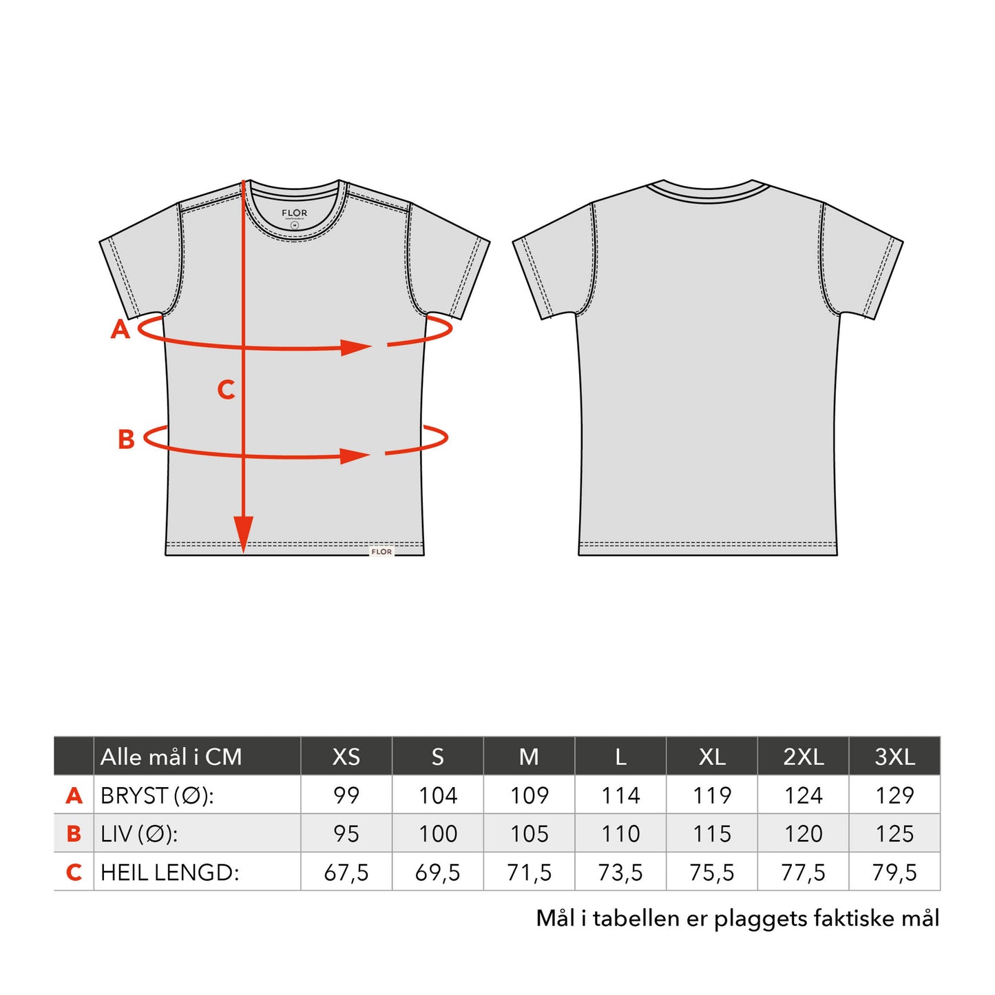 Godt jobba t-skjorte - herre