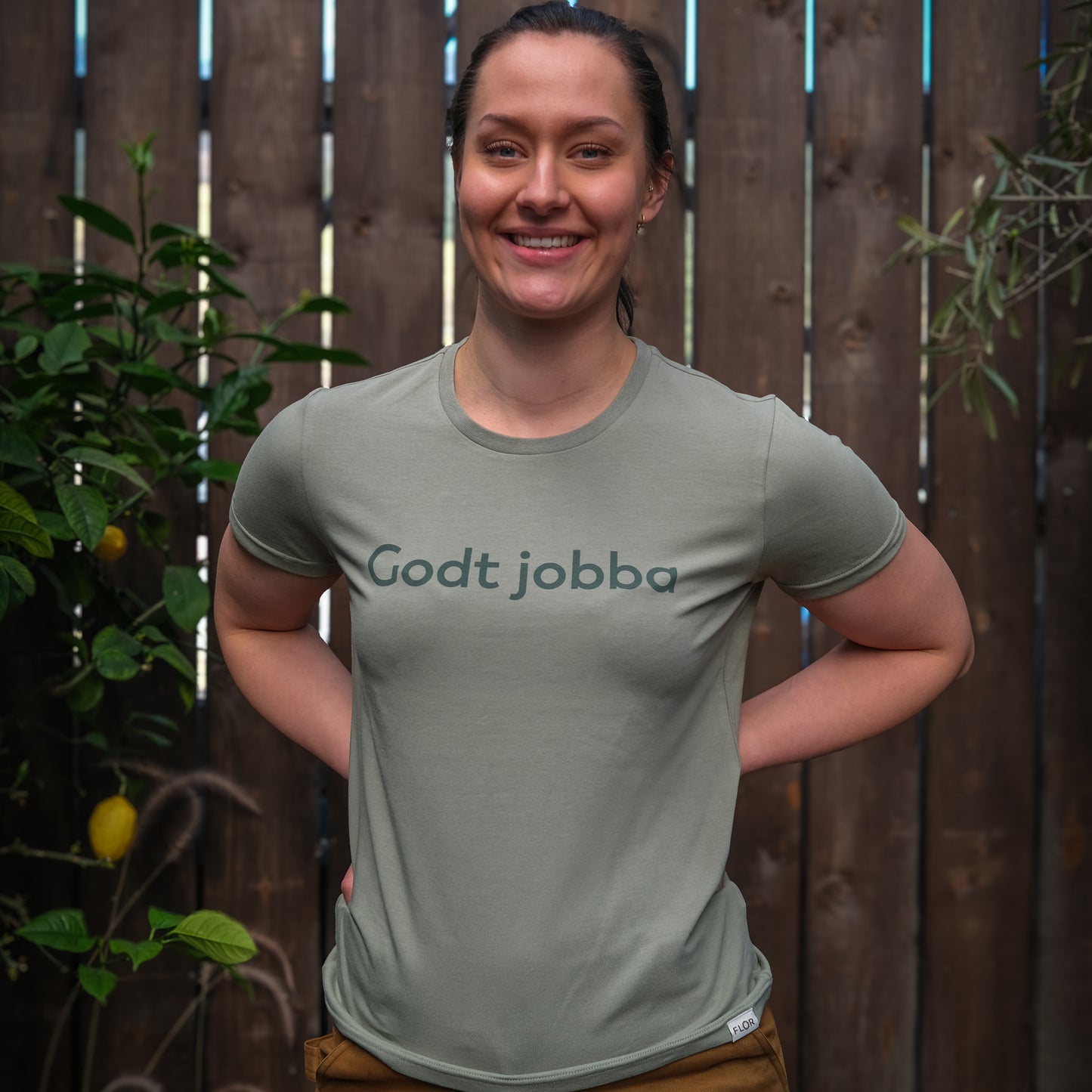Godt jobba t-skjorte