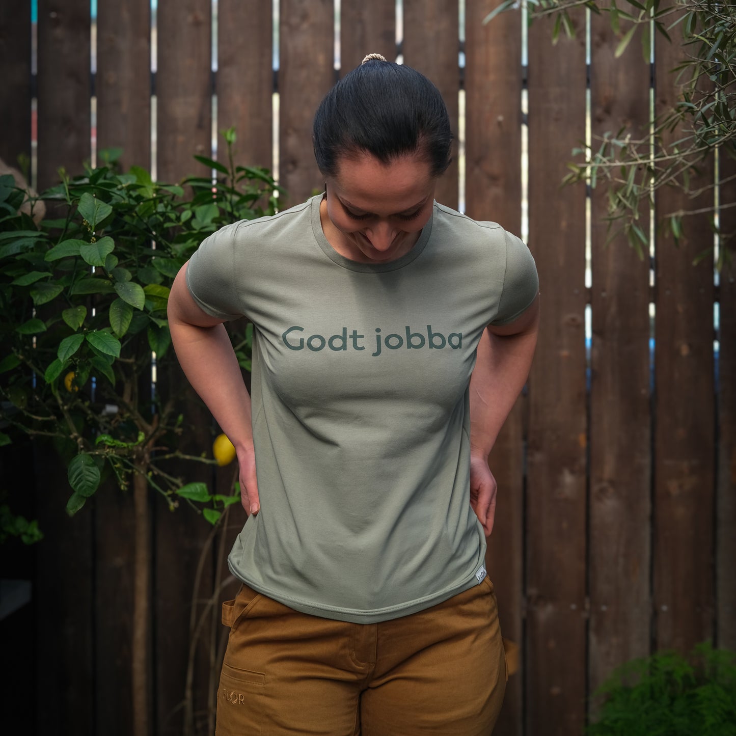 Godt jobba t-skjorte
