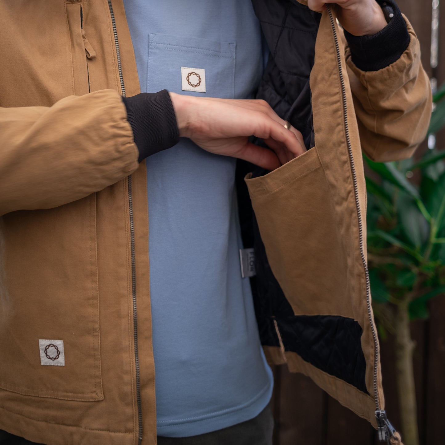 Sørvest bomullsjakke