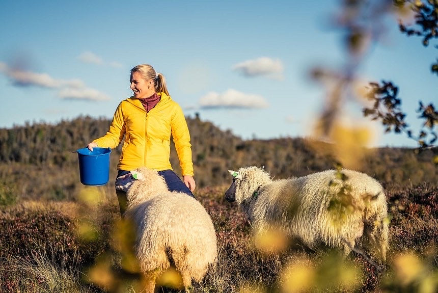 Nær mellomlagsjakke