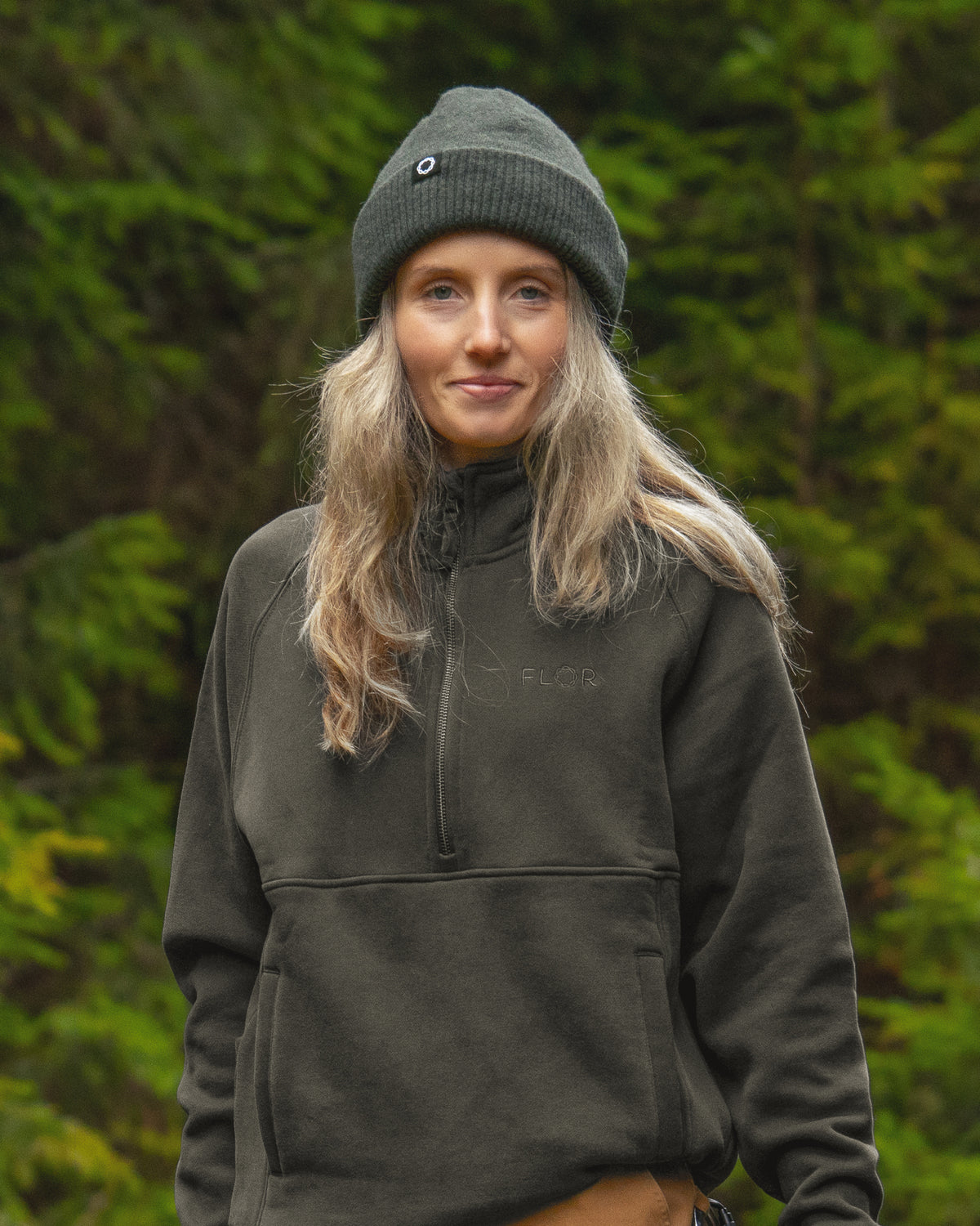 Fjong lue - Hodeplagg - Mørk oliven | Flor - 2