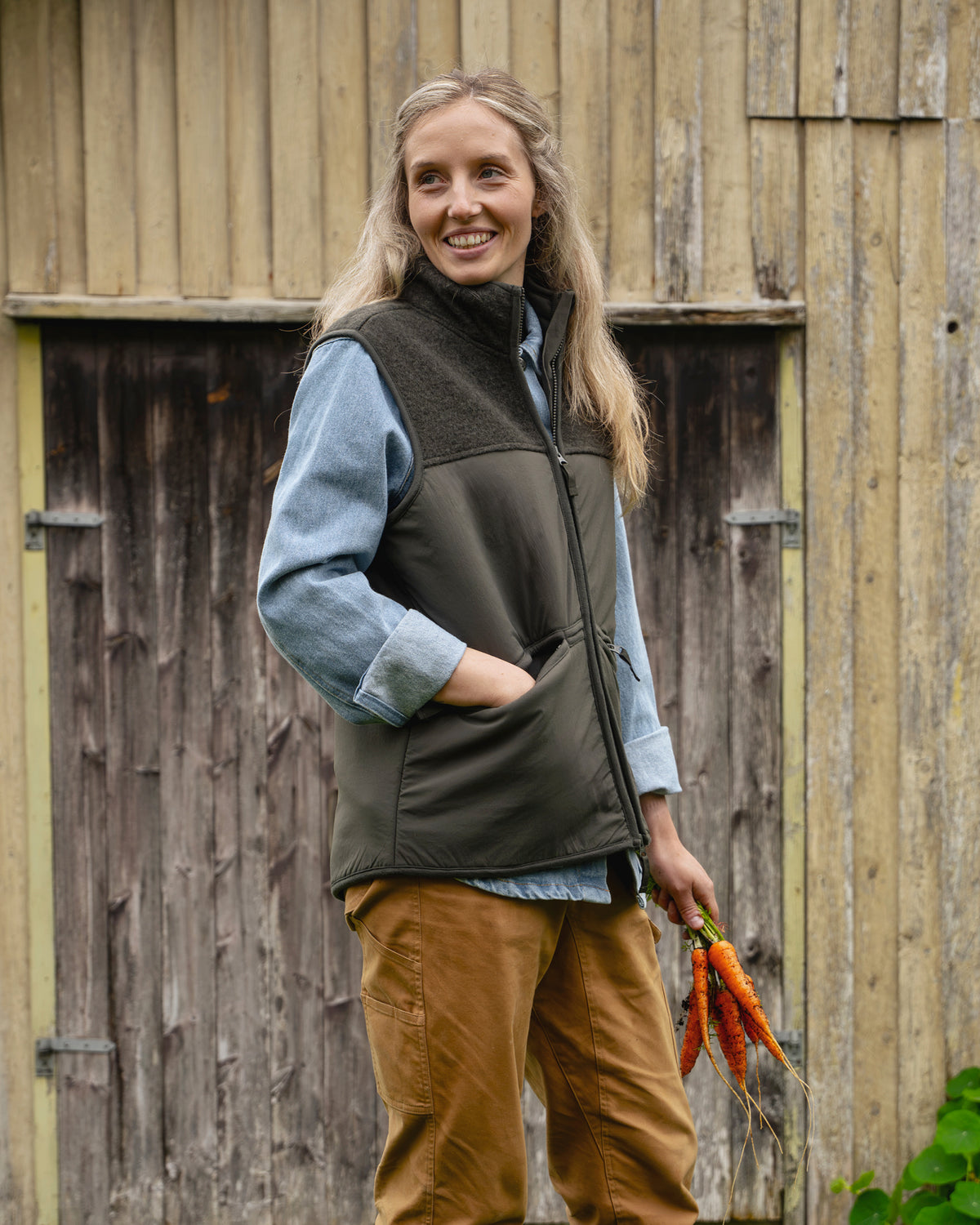 Lun ullfleecevest - Vest - Rose | Flor - 9
