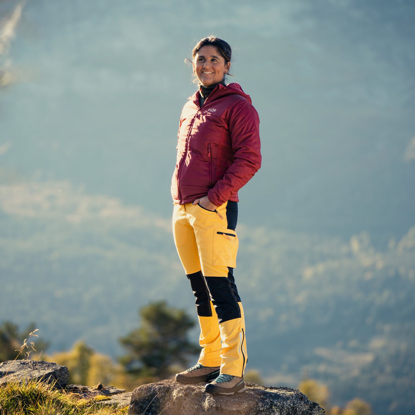 Nær mellomlagsjakke