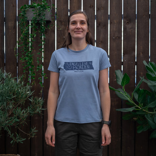 Bonde t-skjorte - dame