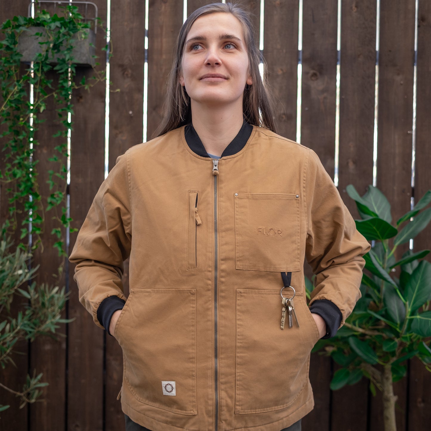 Sørvest bomullsjakke