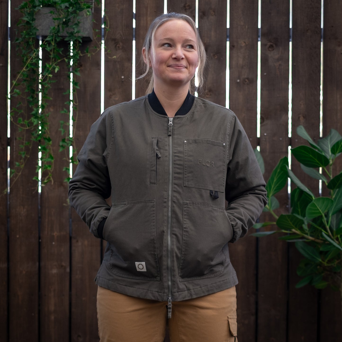 Sørvest bomullsjakke