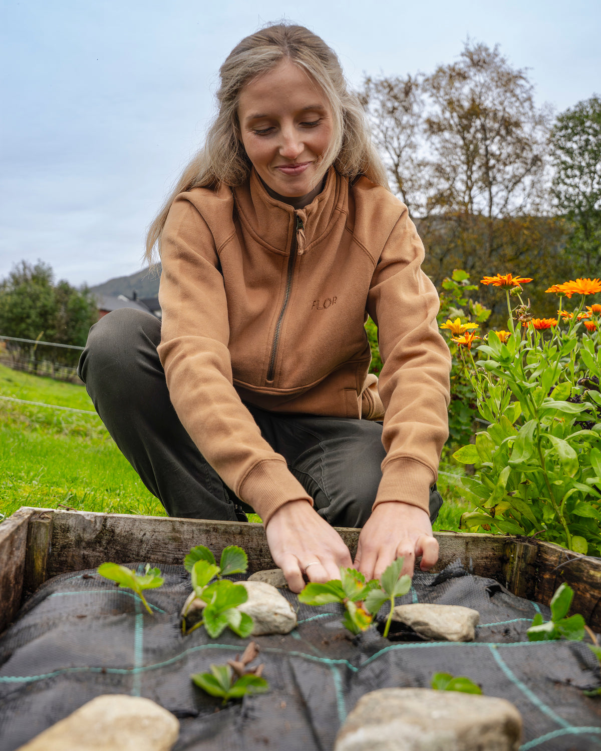 Flor jobbegenser - Genser - Mørk Oliven | Flor - 4