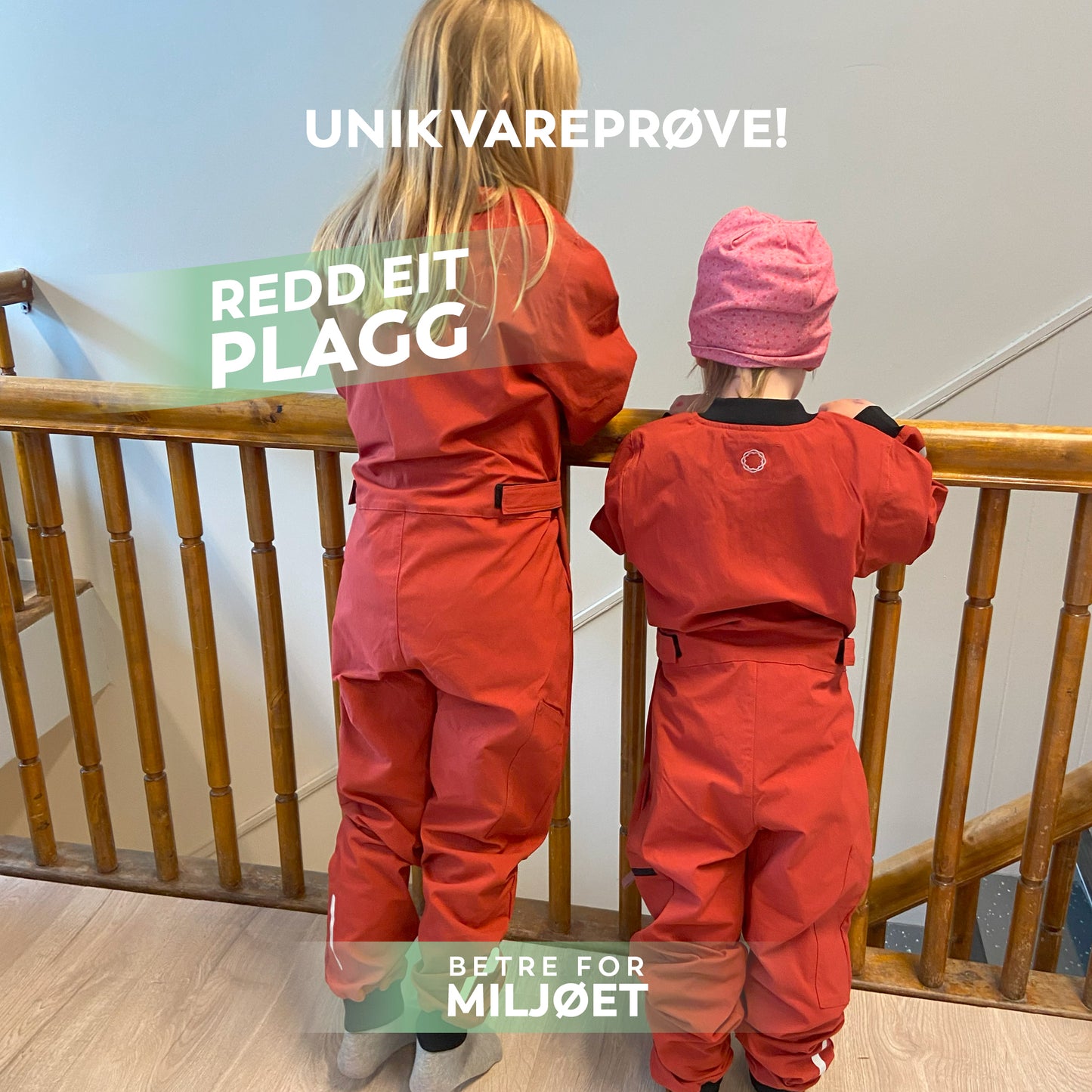 REP 25 - Flor barnedress Terrarød 6 - 8 år