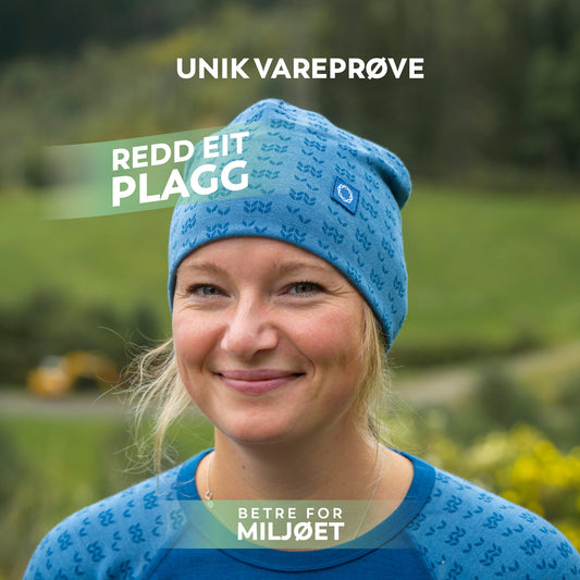 REP 25 - Lue i merinoull Blå