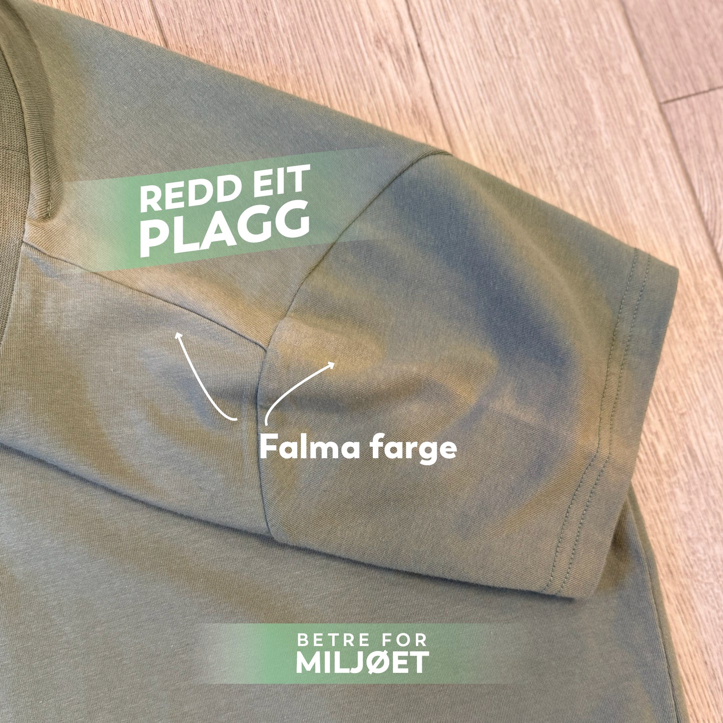 REP 25 - Godt jobba t-skjorte Lindegrønn XS