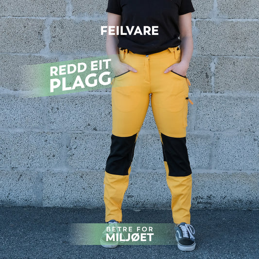 REP 25 - Våronn arbeidsbukse Gul S