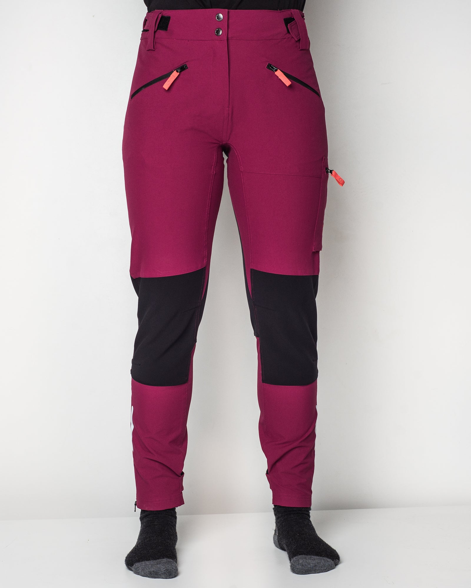 Våronn arbeidsbukse - Bukser - Mørk rosa | Flor - 8